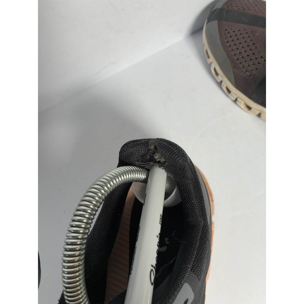 On Running Cloudswiss Shoes Women's US 8.5 Black Peach CloudTec Runners - Picture 6 of 9